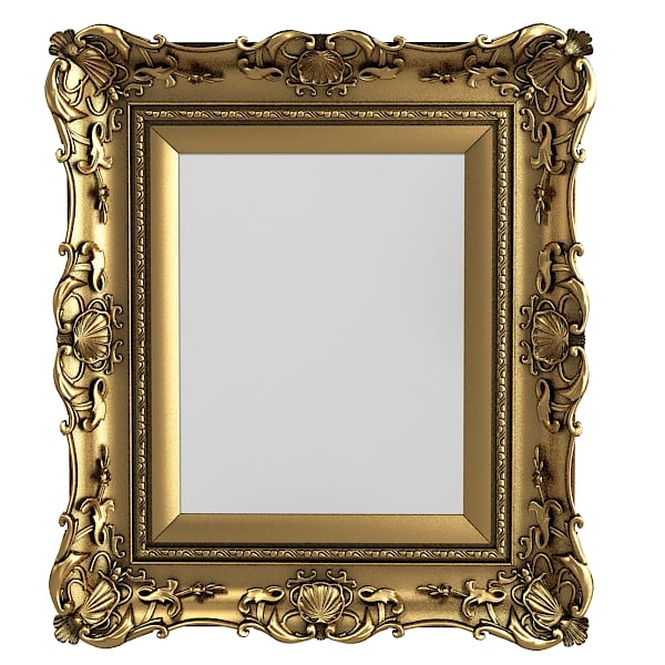 3dsmax baroque picture frames